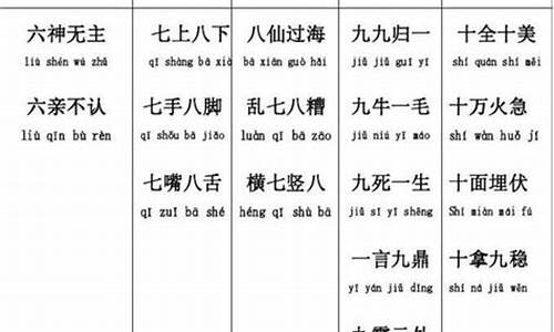 第一个字是数的成语_第一个字是数的成语有哪些